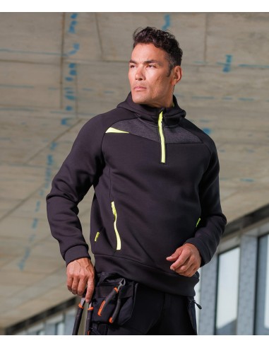 POR-DX467-Sweat à capuche ¼ zip DX4 (DX467)